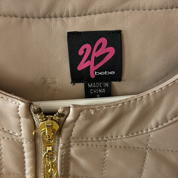 Quilted faux leather jacket - Picture 4 of 6